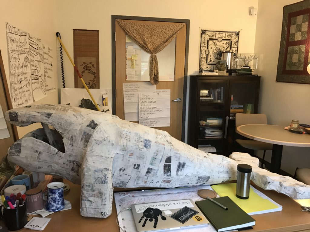 What's up with the whale on my desk? | Photo: Jennifer Purrenhage